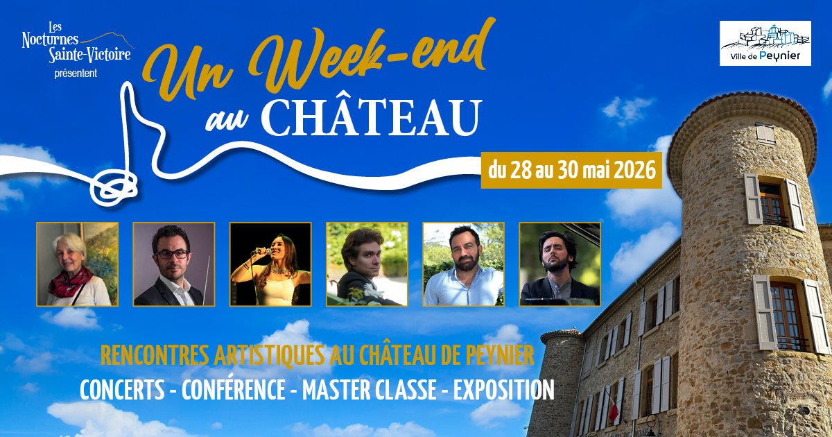 Affiche du Festival des Nocturnes Sainte-Victoire