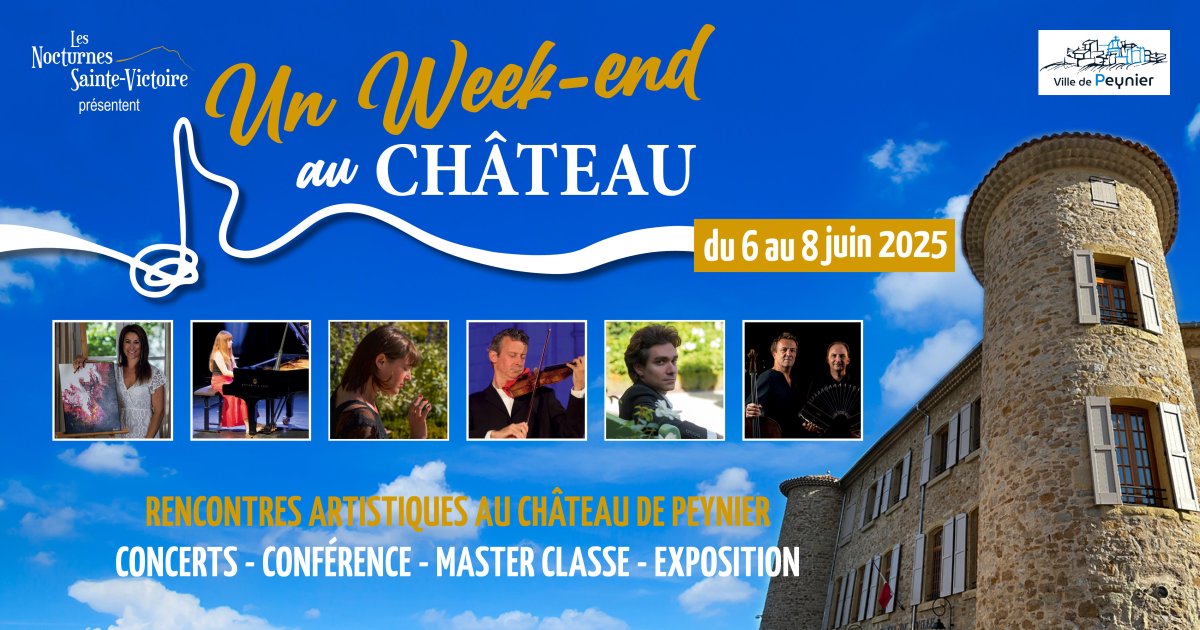 Affiche du Festival des Nocturnes Sainte-Victoire